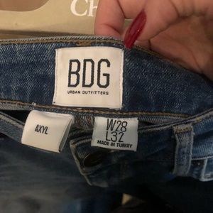 Urban outfitters BDG cropped straight jeans